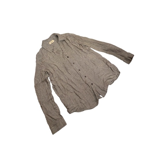 L’AGENCE Houndstooth Print Button Down (XS) - Picture 3 of 5